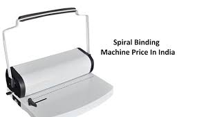 Spiral Binding Machine Price In India